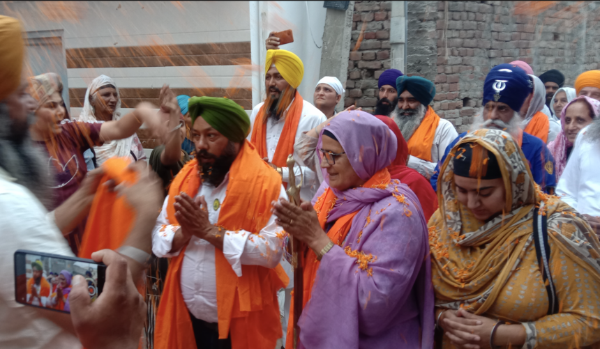 Bhai Amritpal Singh’s candidature getting overwhelming response from masses