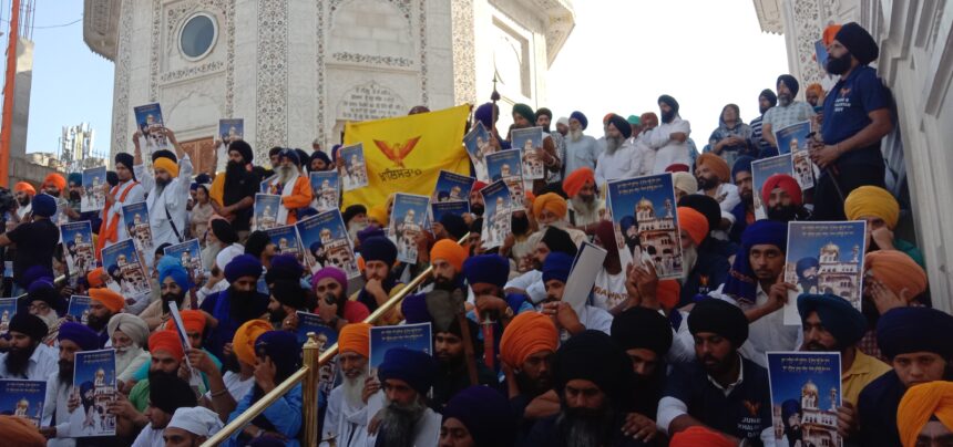 Sikhs reiterate demand for Khalistan on 40th anniversary of ’84 army attack at Akal Takht  