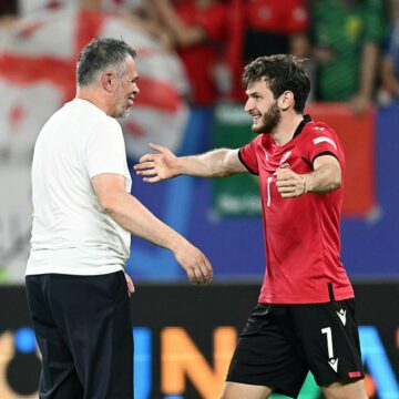 Euros history-makers Georgia to ‘fight’ against Spain, says Sagnol