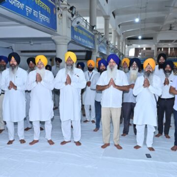 Sikhs mark anniversary of 1955 Indian attack on Darbar Sahib in shrine complex  